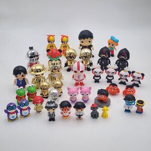 Ryan's World Figures Bundle Lot of‎ 38 Gold Silver Mix Toy